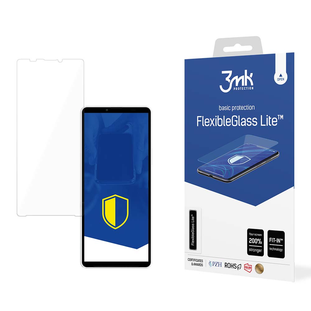 Folie 3mk Flexibleglass Lite™ sticla hibrida pentru Sony Xperia 10 V