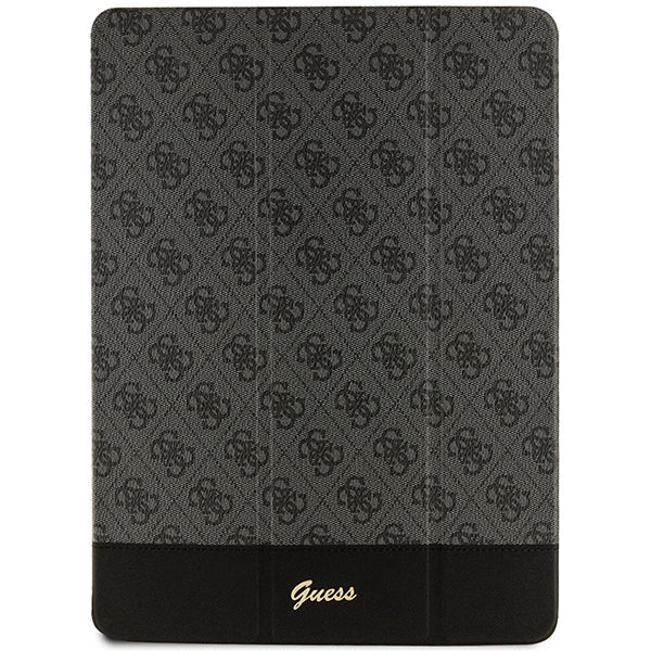 Husa Guess 4G Stripe Allover Na iPad Pro 12.9" - Negru