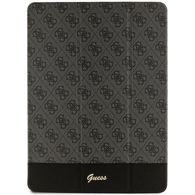 Husa Guess 4G Stripe Allover Na iPad Pro 12.9" - Negru