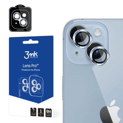 Folie 3mk lentila Protection Pro Camera Husa pentru iPhone 14 - Albastru