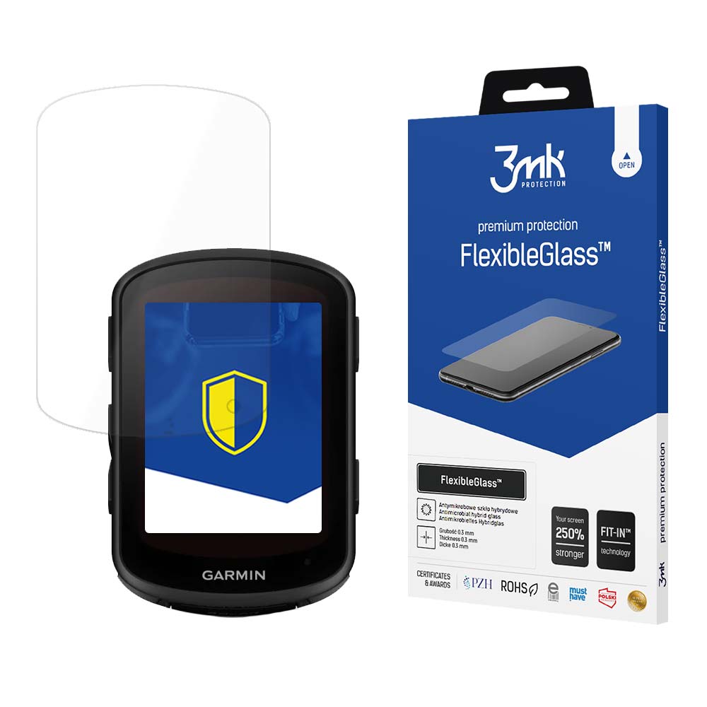 Folie 3mk Flexibleglass™ Hybrid Glass pentru Garmin Edge 840