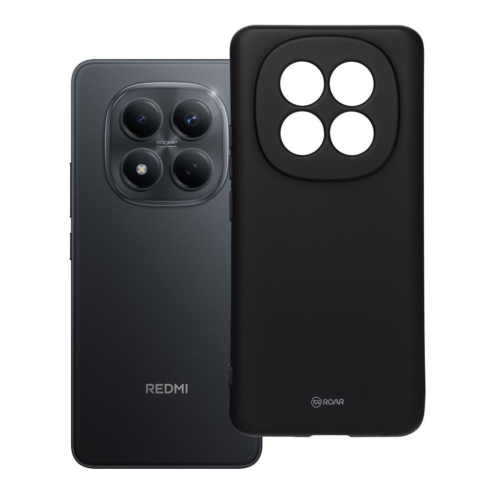 Husa Roar ALL DAY Colorful Jelly pentru Xiaomi Redmi Note 15 5G Negru