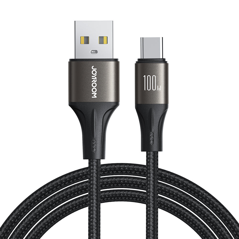 Cablu Joyroom Light-speed Series S-a25 Usb-a / Usb-c 100W 1.2m - Negru