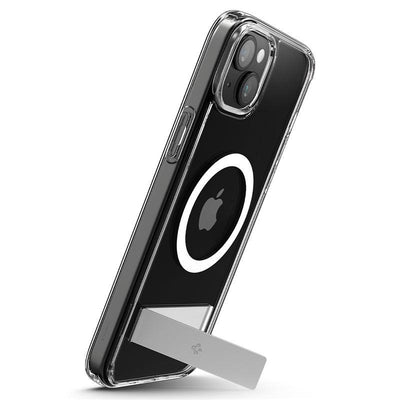 Husa Spigen Ultra Hybrid S Magsafe, Crystal Transparent - iPhone 15 Plus