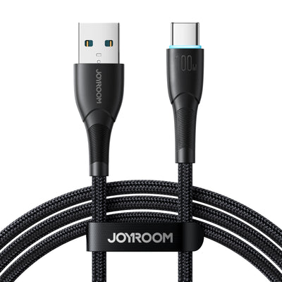 Cablu Joyroom Starry Series 100W Usb-a / Usb-c 1m - Negru