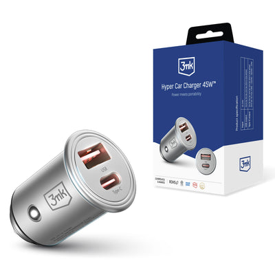 Incarcator auto Accessories - 3mk Hyper 45W