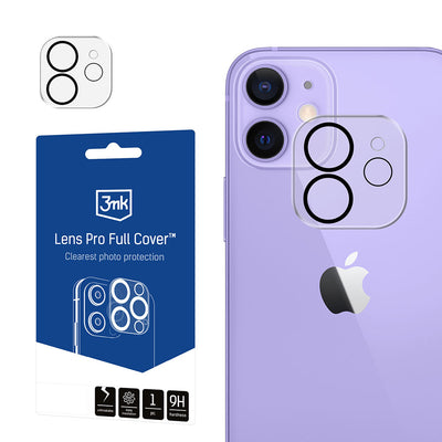 Folie Apple iPhone 12 - 3mk lentila Pro acoperire completa