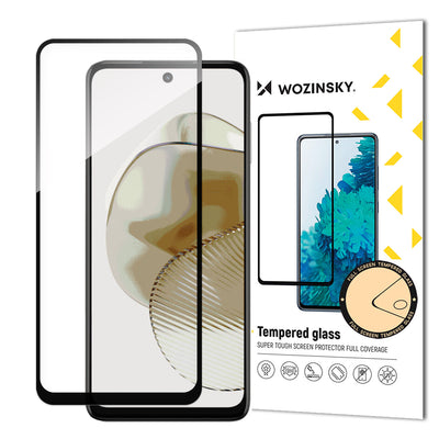 Folie Wozinsky Full Glue sticla pentru Motorola Moto G73