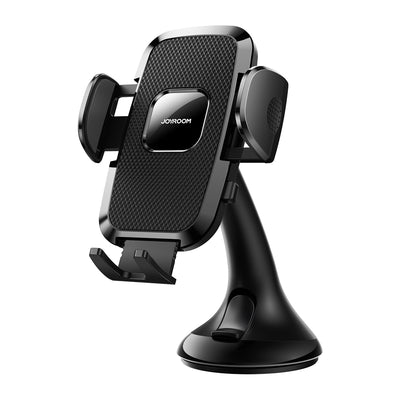 Suport auto Joyroom Mechanical Universal pentru Phone On Cockpit / Window - Negru