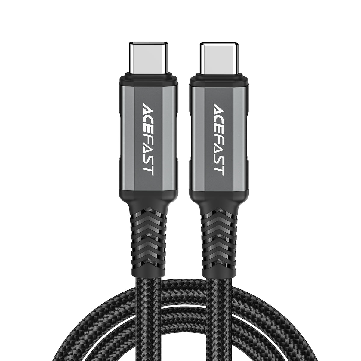 Cablu Acefast C1-09 Usb-c / Usb-c Usb4 Pd3.1 5A 1m - Gri-Negru