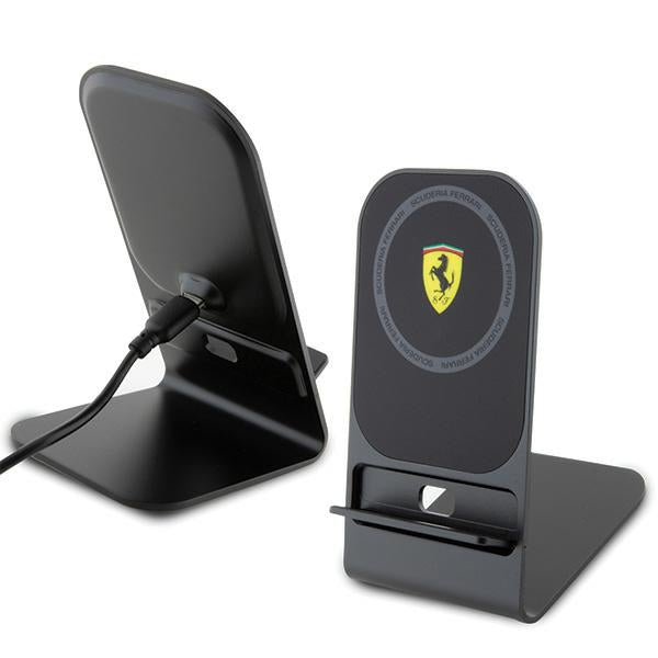 Husa Ferrari Nice. Induction Femfbmalk 15W Negru/Negru 2023 Collection Magsafe