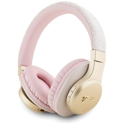 Casti Guess Bluetooth On-ear Roz/Roz 4G Script