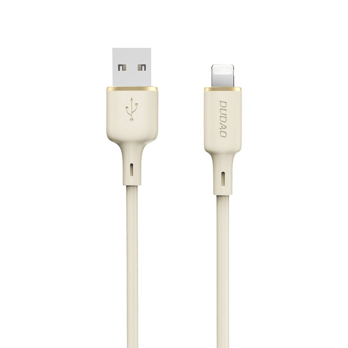 Cablu Dudao L7sl Usb-a - Lightning 5A 1m - Bej