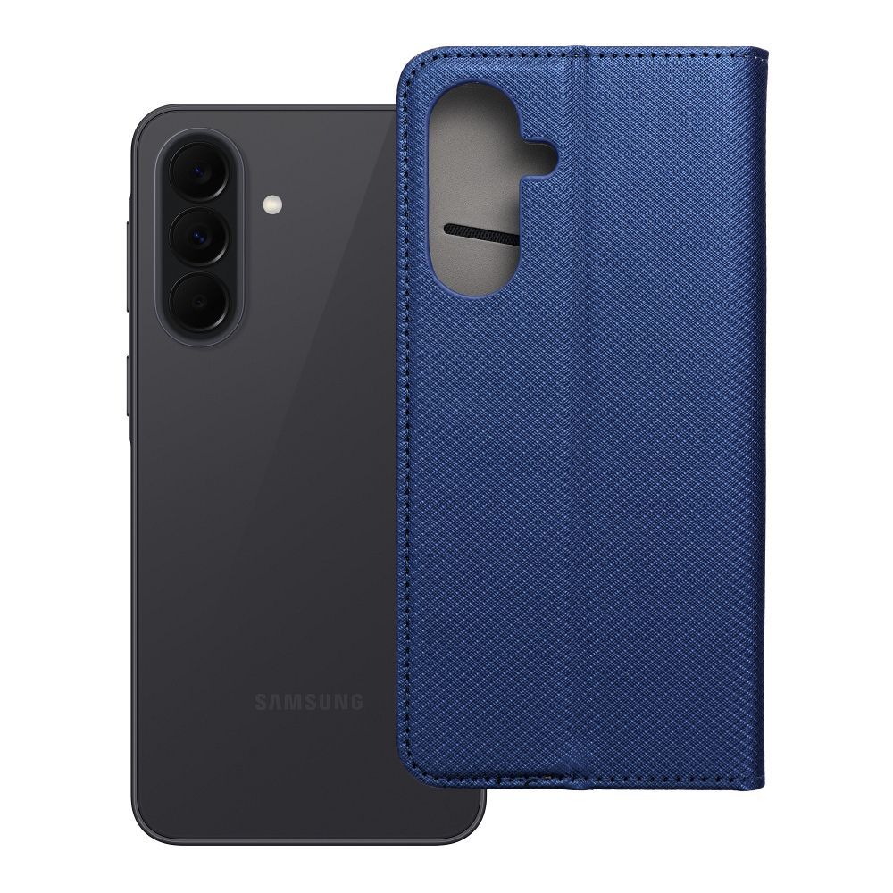 Husa Smart Book pentru Samsung A37 5G Bleumarin