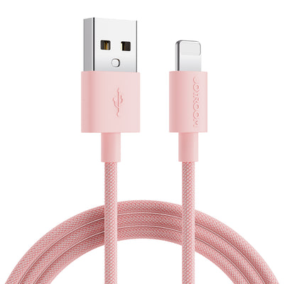 Cablu Joyroom Colorful Data S-2030m13 Usb-a / Lightning 2.4A 2m - Roz