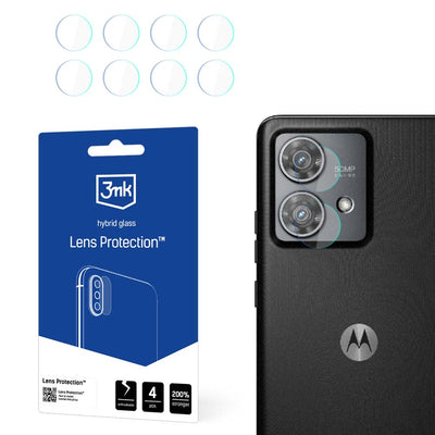 Folie 3mk Lens Protection™ Hybrid Camera Glass pentru Motorola Edge 40 Neo