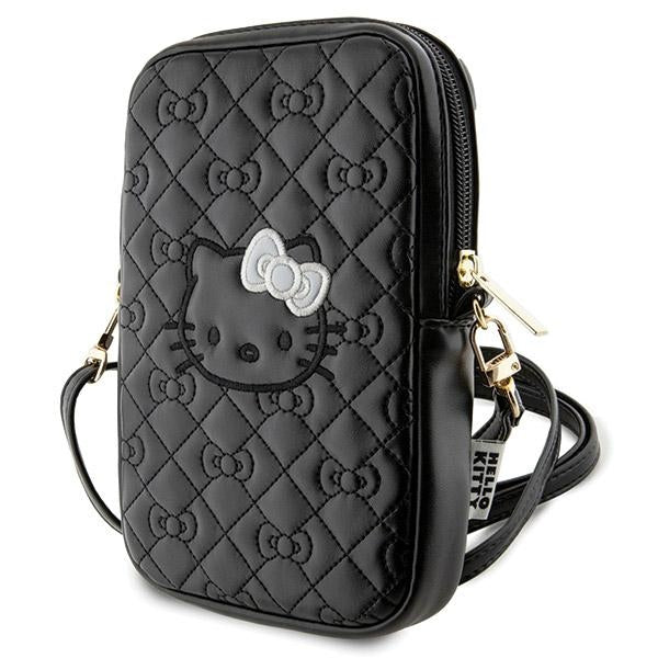 Curea Hello Kitty Quilted Bows Bag - Negru