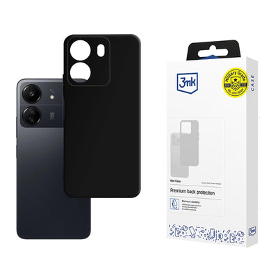 Husa 3mk Matt pentru Xiaomi Redmi 13C / Poco C65 - Negru