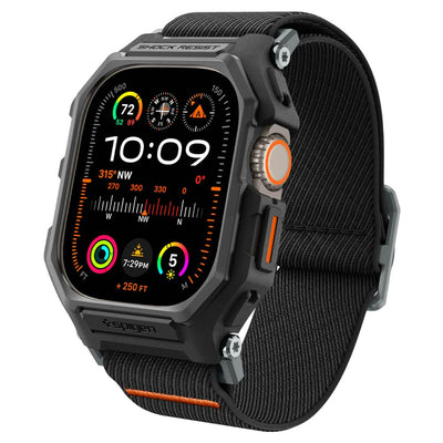Husa Spigen Lite Fit Pro cu Curea pentru Apple Watch Ultra 1 / 2 (49mm) - Matte Negru