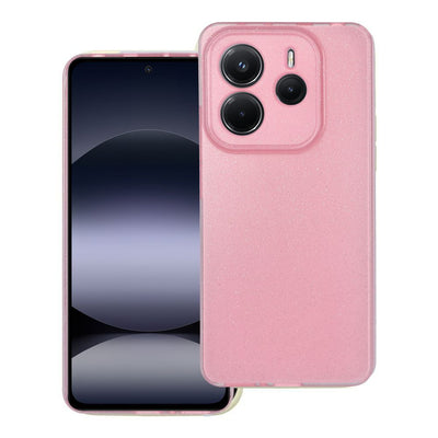 Husa Transparent 2 Mm Blink pentru Xiaomi Redmi Note 14 5G Roz