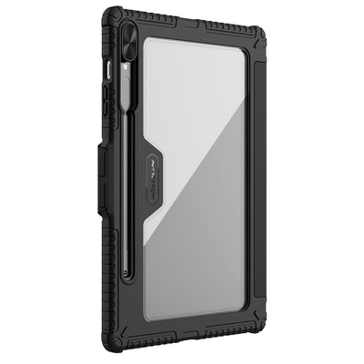 Husa Nillkin Bumper Leather Pro pentru Samsung Galaxy Tab S9+ - Negru
