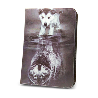 Husa Universal Little Wolf pentru Tablet 9-11''(L27 X W20 Cm)