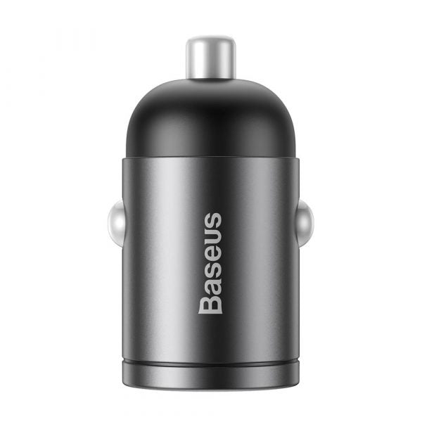 Încărcător auto Baseus Tiny Star Mini QC 3.0 30W 1x USB gri