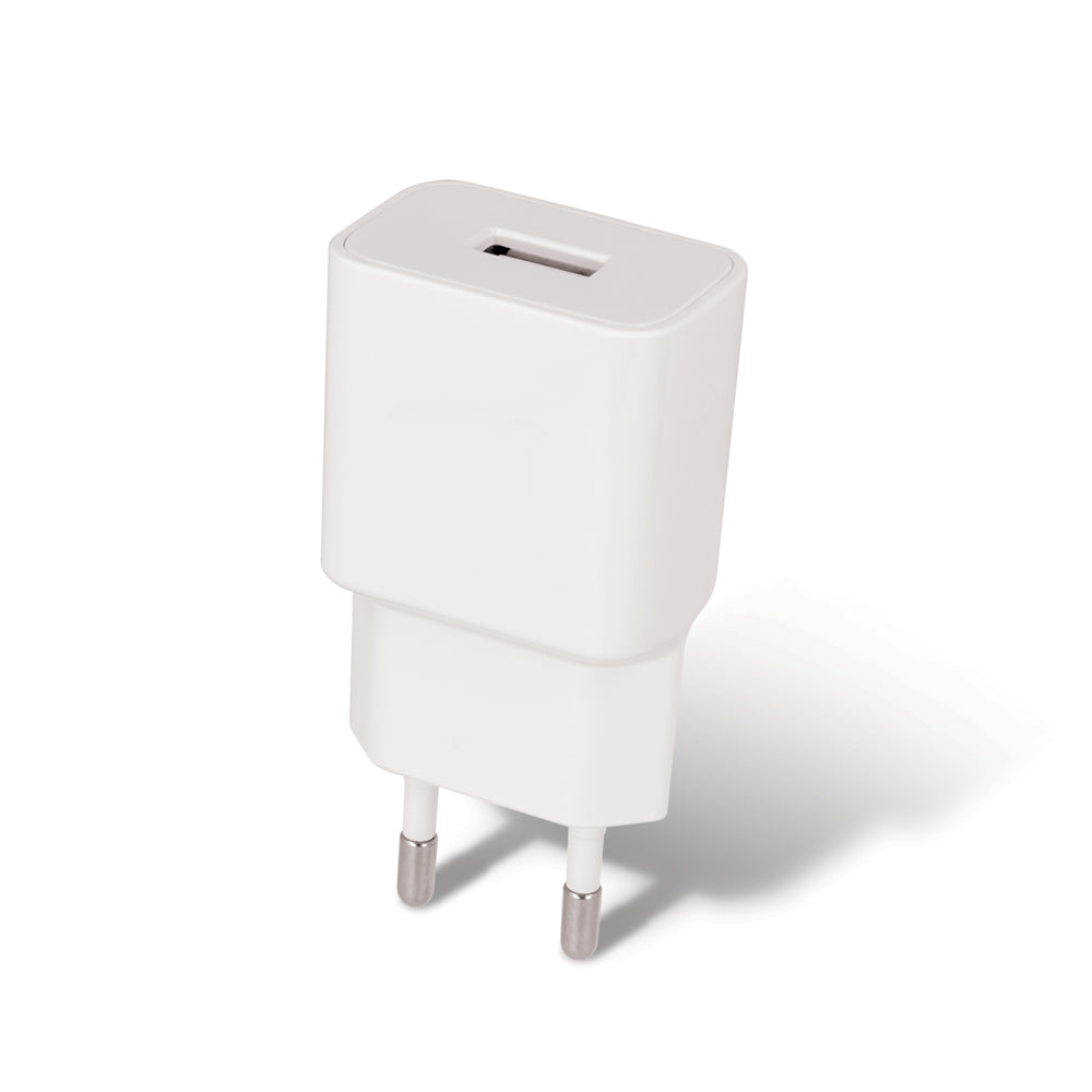 Incarcator Setty 1x USB 2,4A Alb
