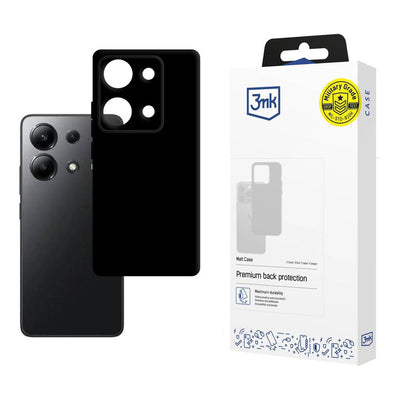 Husa 3mk Matt pentru Xiaomi Redmi Note 13 4G - Negru