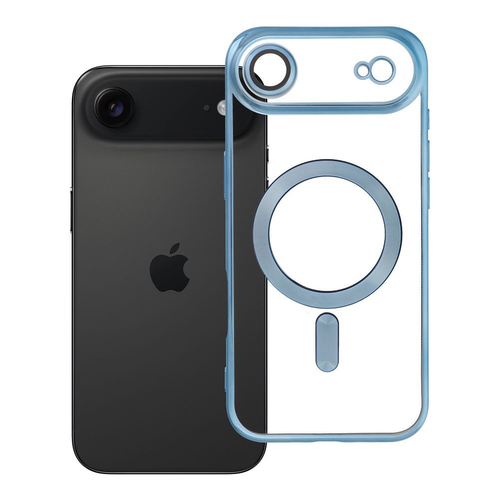 Husa Electro Mag pentru iPhone 17 AIR Compatible cu Magsafe Albastru