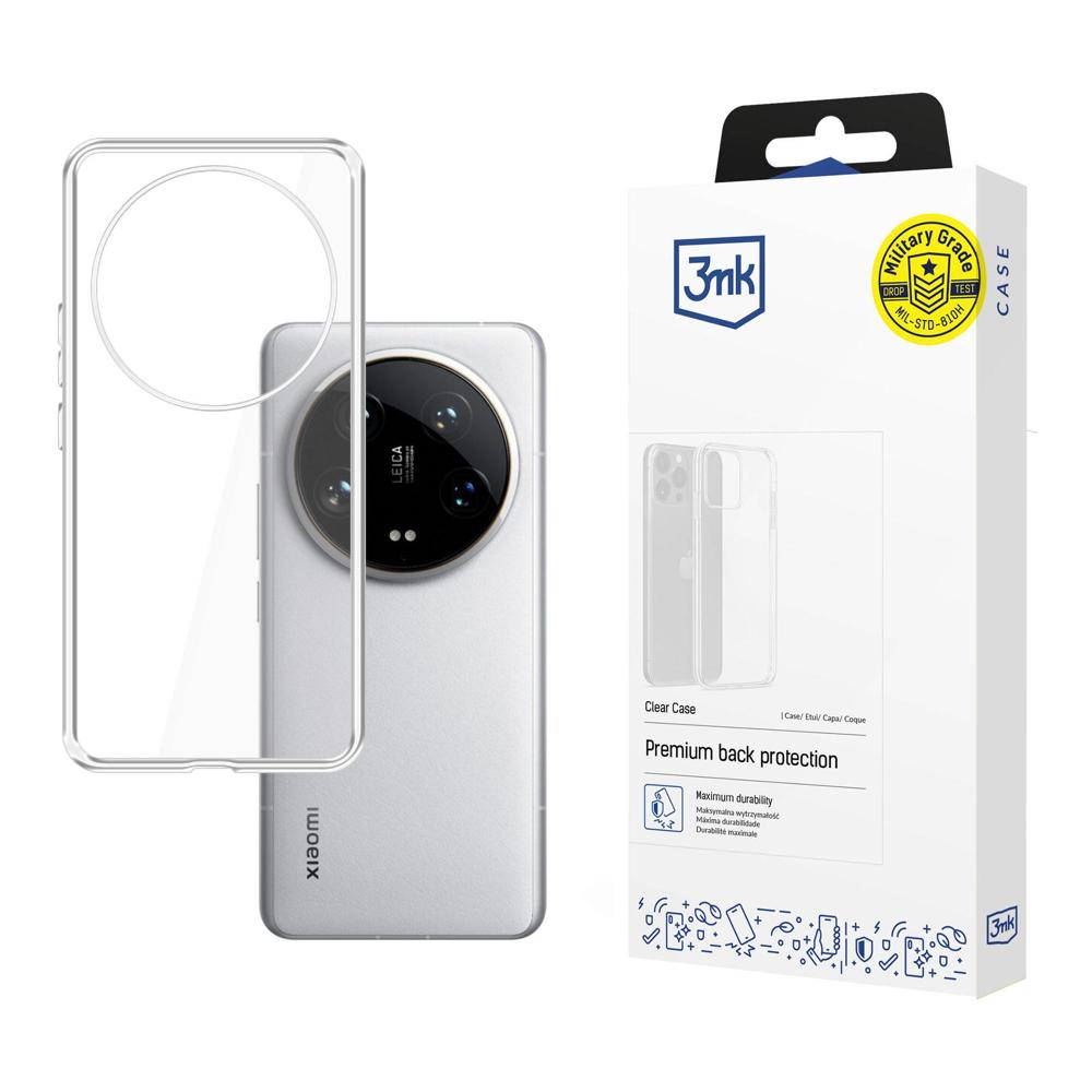 Husa 3mk Transparent pentru Xiaomi 14 Ultra - Transparent