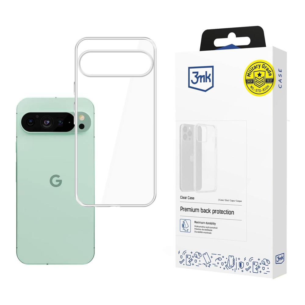 Husa 3mk Transparent pentru Google Pixel 9 Pro XL - Transparent
