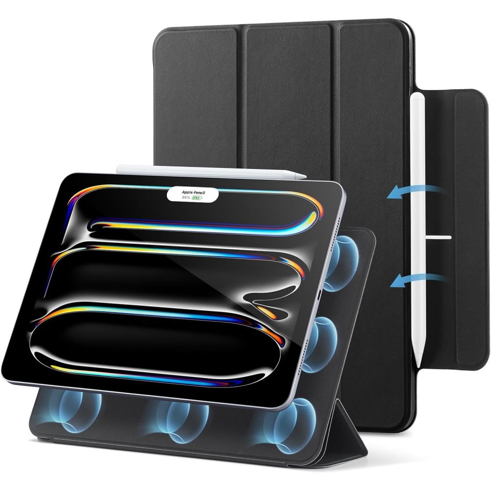 Husa ESR Rebound Magnetic pentru iPad Pro 13'' 2024 - Negru