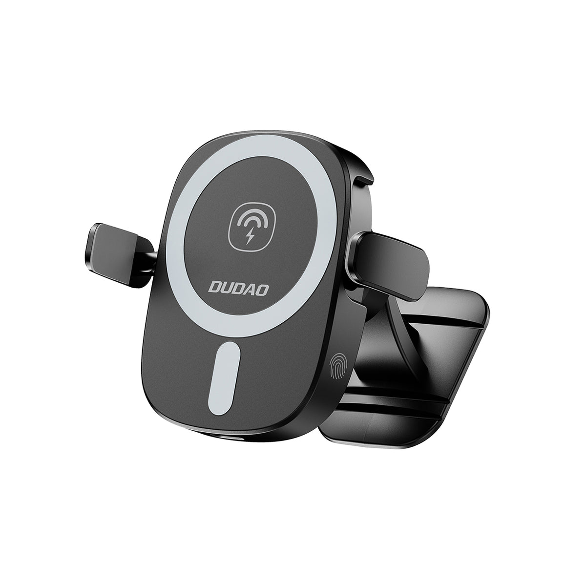 Incarcator Dudao Fw11 Car Phone Suport cu 15W Inductive pentru Air Vent/Cockpit - Negru