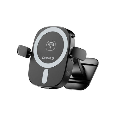 Incarcator Dudao Fw11 Car Phone Suport cu 15W Inductive pentru Air Vent/Cockpit - Negru