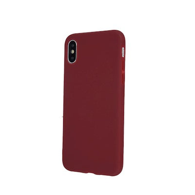 Husa Matt TPU pentru Samsung Galaxy A82 5G Burgundy