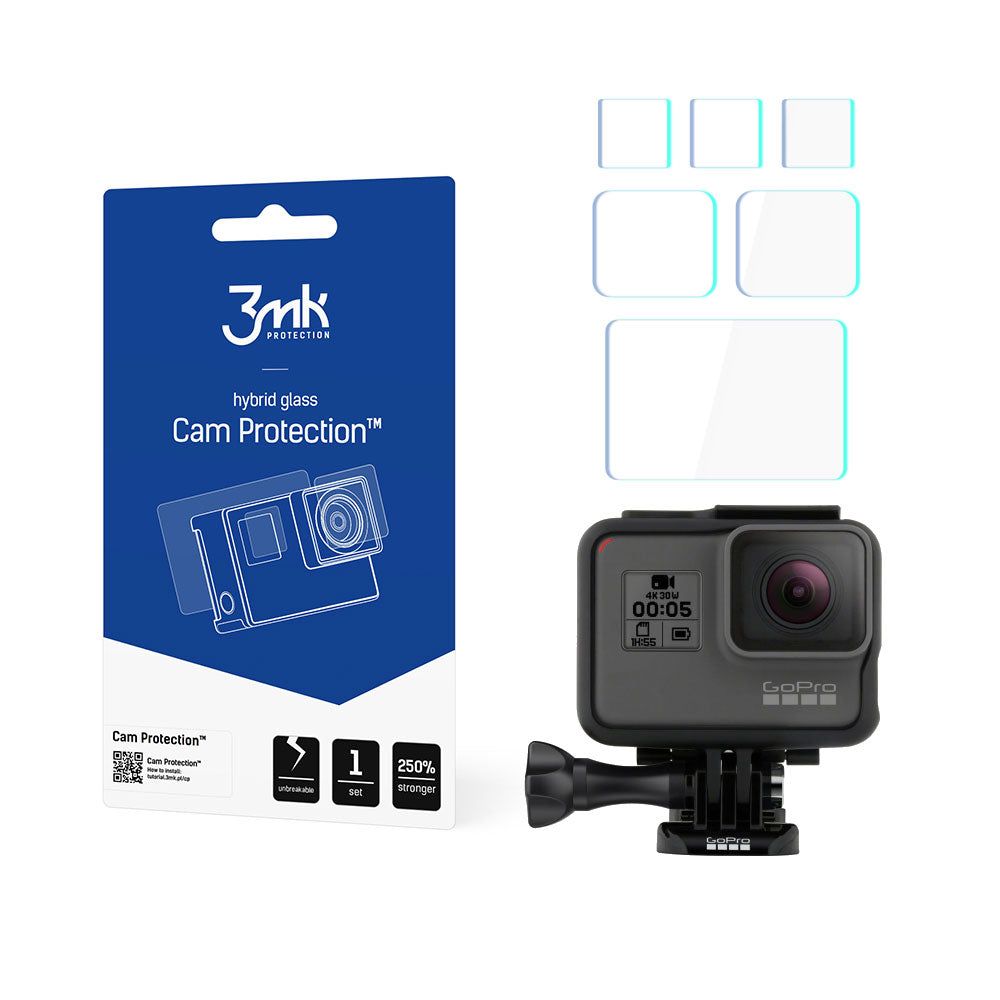 Folie 3mk Cam Protection Glass pentru Gopro Hero 5 / 6 / 7