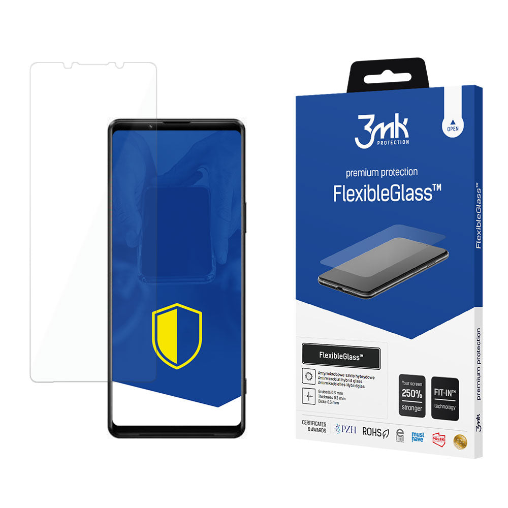 Folie 3mk Flexibleglass™ Hybrid Glass pentru Sony Xperia 1