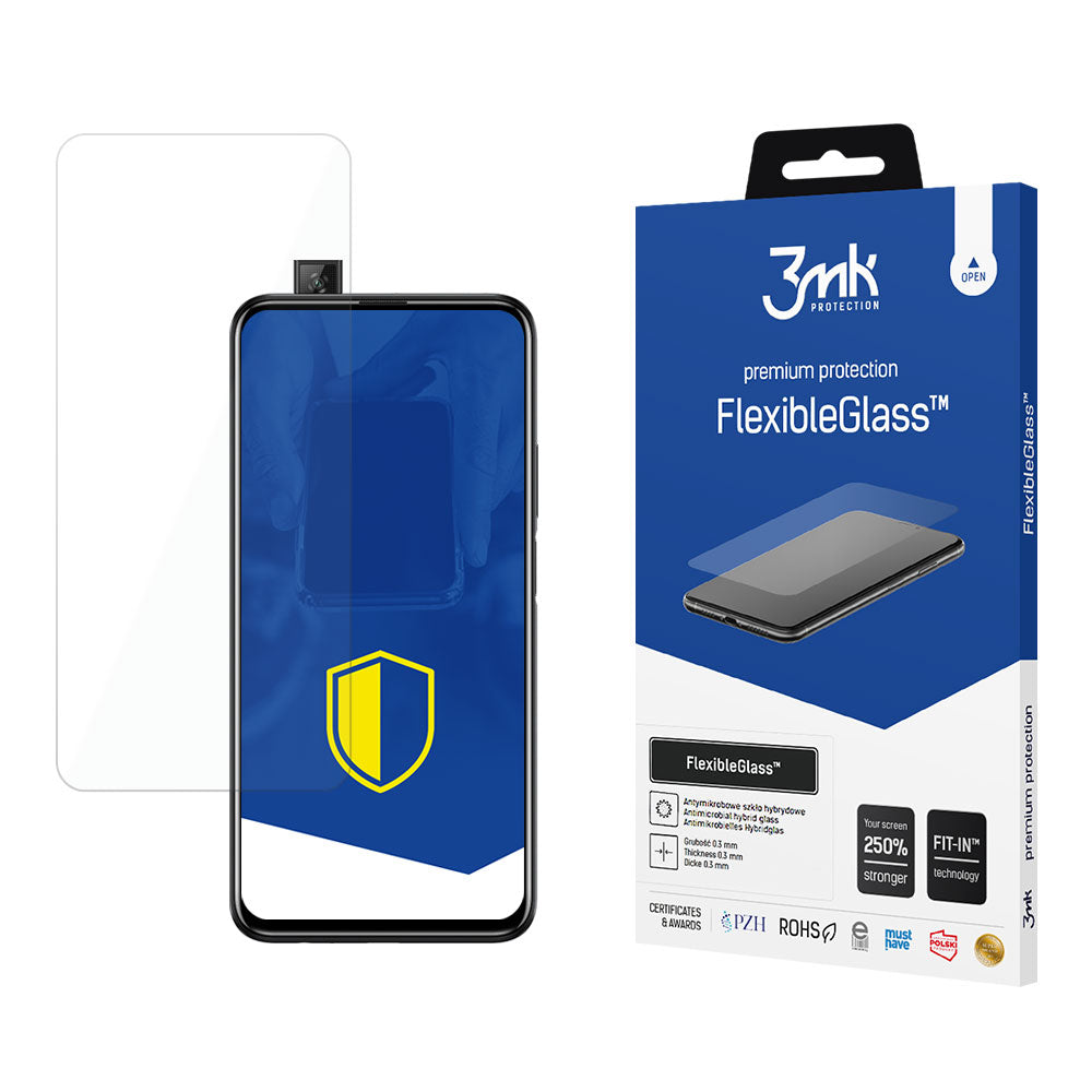 Folie 3mk Flexibleglass™ Hybrid Glass pentru Huawei P Smart Pro 2019