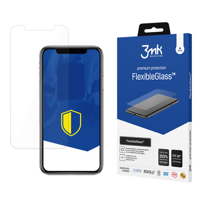 Folie 3mk Flexibleglass™ Hybrid Glass pentru iPhone X