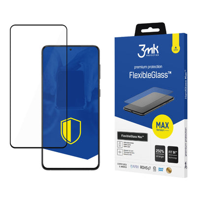 Folie sticla 3mk Flexibleglass Max Negru pentru Samsung Galaxy S21+ 5G