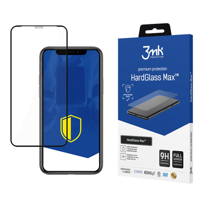 Folie 3mk Hardglass Max sticla pentru iPhone X