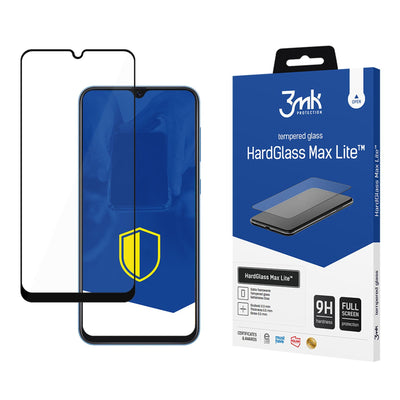 Folie 3mk Hardglass Max Lite Negru sticla pentru Samsung Galaxy A30
