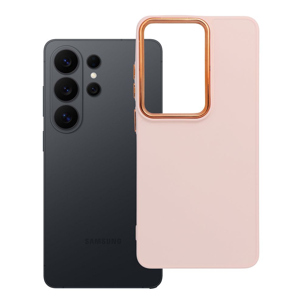Husa Frame pentru Samsung S26 Ultra Powder Roz