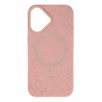 Husa Multiple Color Wheat Magsafe pentru iPhone 16 - Roz