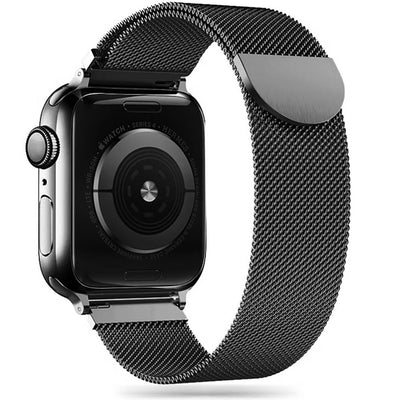 Curea Tech-protect Milaneseband pentru Apple Watch 4 / 5 / 6 / 7 / 8 / 9 / SE / Ultra 1 / 2 (42/44/45/49 Mm) - Negru