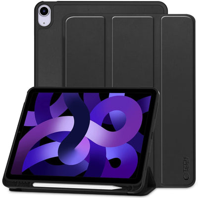 Husa Tech-protect SC Pen pentru iPad Air 10.9" 2020-2022 / 11" 2024 - Negru