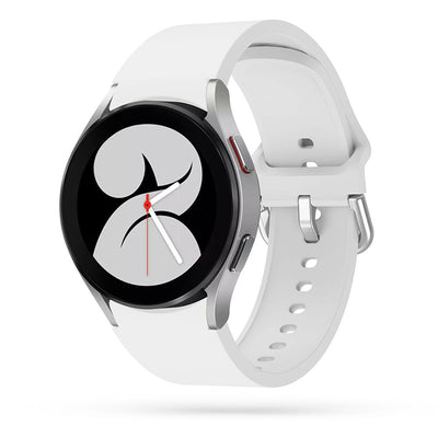 Curea Tech-protect Iconband pentru Samsung Galaxy Watch 4 / 5 / 5 Pro / 6 / 7 / FE - Alb
