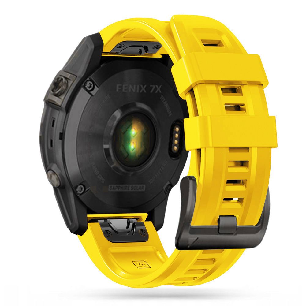 Curea Tech-protect Iconband pentru Garmin Fenix 5 / 6 / 6 Pro / 7 - Galben