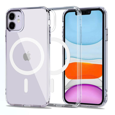 Husa Tech-protect Magmat Magsafe iPhone 11 - Transparent